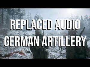 Call of Duty WWII - Replaced Audio - German Artillery Barrage