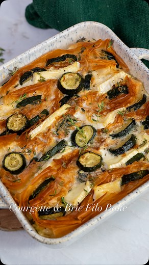 31K views · 1.3K reactions | Courgette & Brie Filo Bake – the perfect...