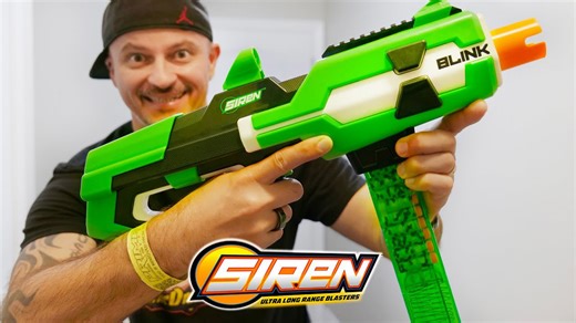Blink Blaster unboxing & review: Siren's full-auto foam powerhouse!