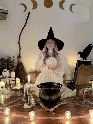 Magick is not seen, it is felt, it moves through the earth, through our breath, through the flame, the oceans and through the depths of our shadows. It is not something you find, it is something you awaken within 🔮✨ Beautiful musical spell cast by @Jaime Black 🧹 #witch #witchcraft #witchtok #magick #ritual
