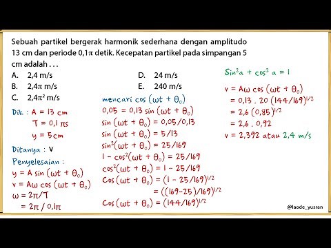 Example Question: Simple Harmonic Oscillations (1) | Grade 10