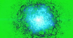 Abstract Blue Particle Portal Background, Seamless Loop, Green Screen Chromakey 4K Stock Footage - Video of screen, glitter: 239329974