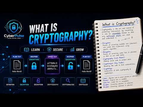 What is Cryptography | Encryption & Decryption Explained | CyberPulse