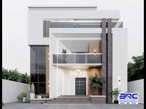 5 bedroom modern duplex house design in Nigeria