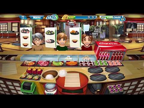 Cooking Fever – Sushi Restaurant Level 40 (3 stars)