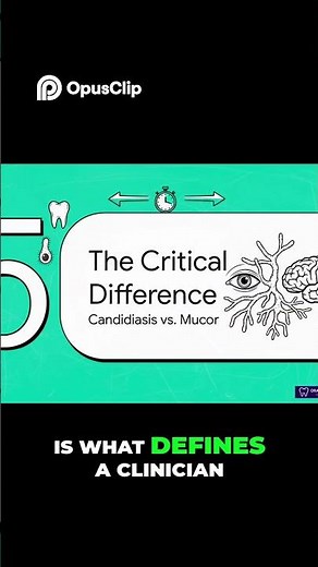 Mucormycosis: Early Diagnosis Saves Lives | Delay Increases Mortality #oralmedicine #mucormycosis