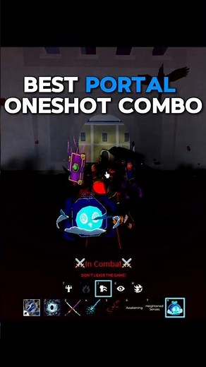 “BEST PORTAL COMBO in Blox Fruits 🌀 | One Shot + PvP.
