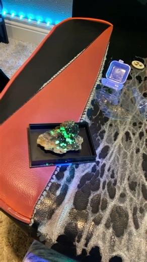 First Time Ordering ☢️Autunite☢️ video! A uranium crystal.