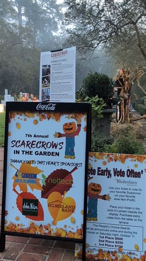 Scarecrows in the Garden 2025 | The Biedenharn Museum and Gardens of Monroe