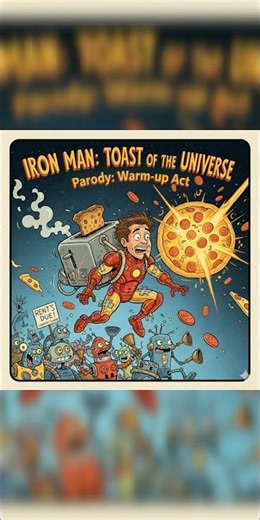 Iron Man with a toaster?!”