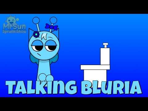 [OFFICIAL] NEW Bluria TALKING Game!! [Sprunki: Talking Bluria ALL ACTIONS]