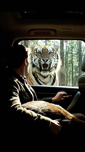 Nature is sooo Scary! #Tiger #Nature #Scary #Wildlife #Surprise