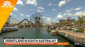 430K views · 1.6K reactions | There are calls for the next Disneyland to be built near Adelaide with the much loved amusement park receiving offers from a local wine maker to set up their seventh park in South Australia. | Sunrise | Facebook