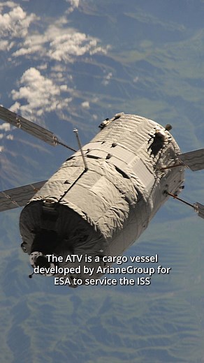 🚀 The Automated Transfer Vehicle (ATV) was a major technological achievement by ArianeGroup ! Essentially space delivery trucks, these cargo vessels transported oxygen, fuel and scientific equipment for the astronauts… before they were loaded with waste and de-orbited to burn up in the atmosphere. But what made the Automated Transfer Vehicles so special ? Its wholly automated docking system! It’s a technology that our engineers compare to scenes in Interstellar… but we’ve made it real, not fict