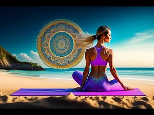 Soothing Harp with water stream