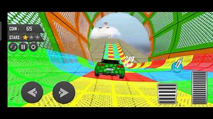 Mega ramp 3D Car Stunts Games | Ramp Motor Car Race Android Game Play Part 13 | #Carracinggames #Carracinggame #Cargames #Cargame | Racing Games