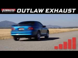 1986-04 Ford Mustang GT, LX, Cobra 4.6L, 5.0L - Outlaw Extreme Cat-back Exhaust System