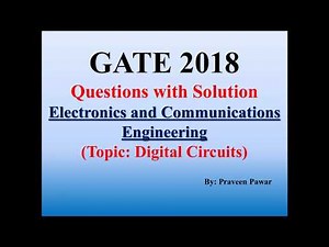 GATE-2018 ECE (Digital Circuits) Questions with Solution