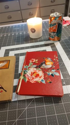 Getting ready to start some new vintage junk journal projects