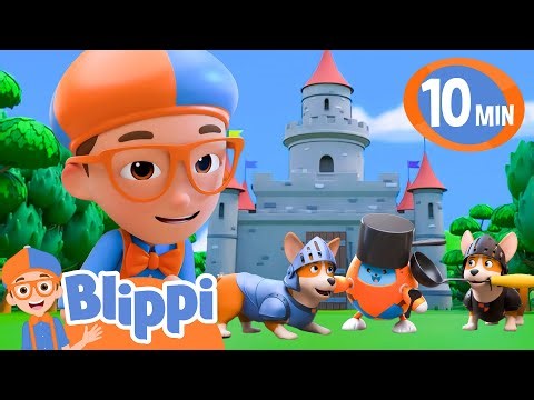 Blippi’s Knight Adventure in a Magical Castle | Blippi Wonders | Tiny Dance Club