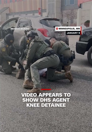 DHS Agent Kneed Man in Face During Arrest in Minneapolis