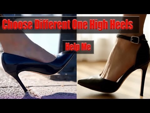 Help Me Pick the Right High Heels | Trying Trendy Heels Collection 2025