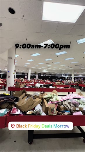 🔥 Tomorrow — MONDAY $3 DAY! 🔥 🛍️ Everything in the bins is ONLY $3 💯 Over 100 FULL bins — hidden treasures everywhere! ⏰ 9:00 AM – 7:00 PM 📍 1241 Mount Zion Road, Morrow GA 30260 ☎️ (678) 545-6101 Come try your luck — you never know what you’ll find! See you tomorrow! #blackfriday #blackfridaydeals #atlanta #georgia #morrow