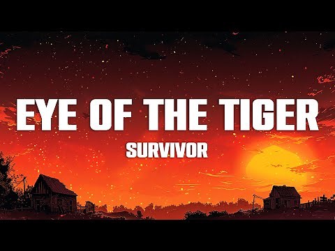 Survivor - Eye Of The Tiger (Lyrics)