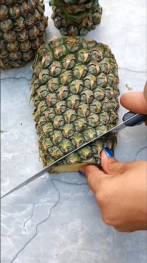 Amazing Pineapple🍍🔪Carving Cutting Design Skills #shots #cuttingskills #pineapple #fruit #carving
