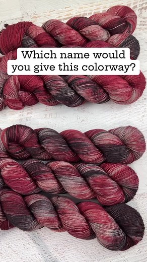 1.1K views · 16 comments | These skeins will get listing by 8:00 pm MST…help me either the name!? ❤️ Shannon—#yarn #knitting #crochet #maker #knit #crocheting #yarnbaby | Yarn Baby | Facebook