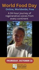 183 reactions · 4 comments | Join us on World Food Day, Thursday,...