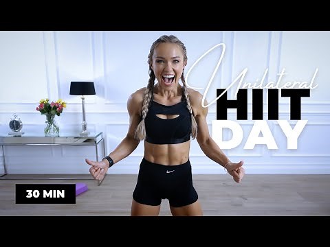 UNIQUE Unilateral HIIT Workout - Full Body, No Equipment | Caroline Girvan