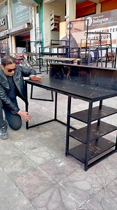 7.7K views · 419 reactions | Stylish Study Table With Wood and Metal #trendydesk #moderndesk #studytable #studydesk #computertable #desk #creativeinterfurniture #reelinstagram❤️ | CreativeInter by Amir Akbar | Facebook