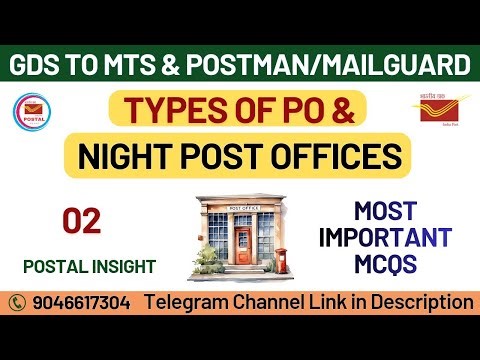02. Most Important MCQs from Clause 2 & 3 | GDS to MTS & Postman/Mailguard | Postal Insight