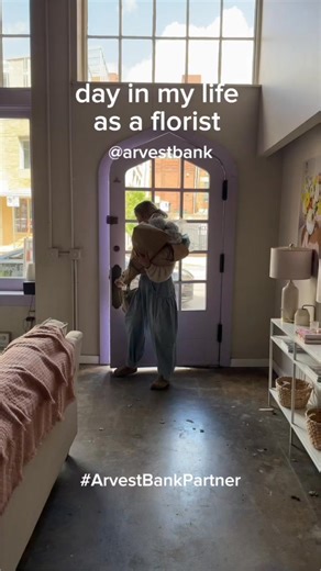 Small biz owners listen up! 🌸 Arvest Bank Loans and Credit Cards subject to credit approval. Checking account required for debit card. Minimum opening deposit required. Member FDIC #AD #arvestbank #learnwithme #florist #smallbusinessowner #dayinmylife | Lexi Nardini