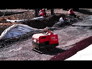 Remote control plate compactor