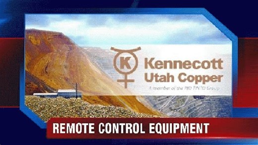 Kennecott Copper Invests in Remote Control Heavy Equipment After Massive Slide