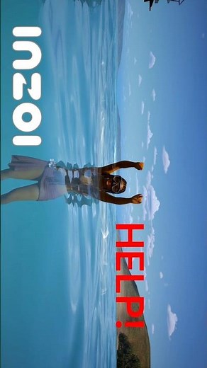 InZOI🏝️ Cahaya Tour Guide - ☠️Drowning Animation #inzoi #inzoitourguides