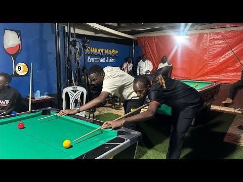 Rashid Wagaba vs Ronnie Kawenja. BOMBAY MAGIC 64-MAN OPEN COMP. Race to 6