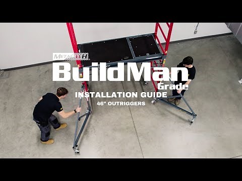 METALTECH 46" OUTRIGGERS INSTALLATION