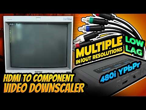 CHEAP HDMI to Component Video Downscaler