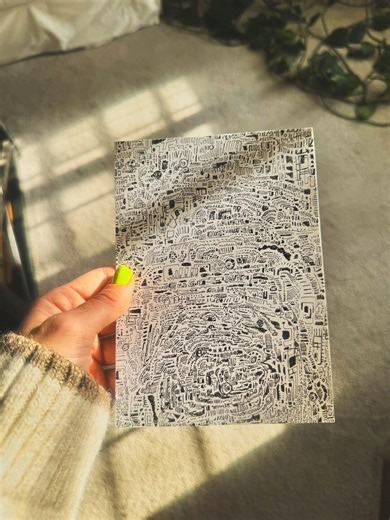 Rare Find Signed Handmade Artist Trading Card