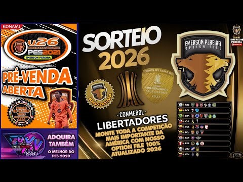 PES2021 - PRE-SALE OPEN FOR THE NEW FULL OPTION V26 [APRIL] UPDATE THE ENTIRE GAME - LIBERTADORES...