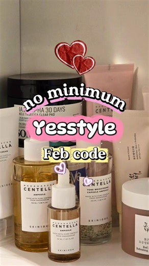[no minimum] Yesstyle Code Feb #yesstylecode #discountcode #koreanskincare #yesstyle
