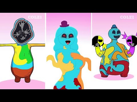 Sprunki OC Doey meets Kiki and Doey Girl | Poppy Playtime Chapter 4 #sprunkiincredibox #sprunki
