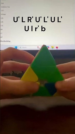 1-Flip Pyraminx Method Overview and Example Solve