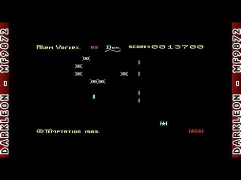 Alien Vortex - [ 1983 - Vic-20 - Gameplay ]