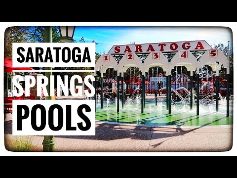 SARATOGA SPRINGS POOLS | High Rock Spring, The Paddock, & The Grandstand Pools | Disney World