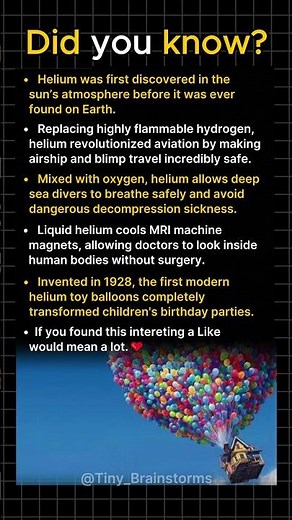How Helium Changed the World
