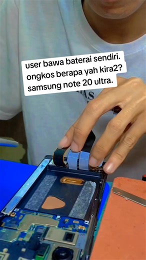 berapa yah? #itcsurabaya #fyp #servishp #viral #samsung note 20 ultra sim 5g